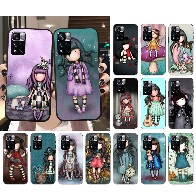 

Cute Cartoon Girl Kid santoro_gorjuss Phone Case for Xiaomi Redmi Note 12 Pro 11S 11 10 Pro 9Pro Note9 10S Redmi 10 9C 9A Funda