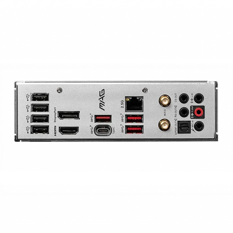 Фото Материнская плата B660M Mortar WIFI DDR4 MATX для игрового ПК, LGA 1700, B660, 7.1 USB 2.0, USB 3.2 Gen1, с охлаждающей системой Armor 4 DDR4 №5