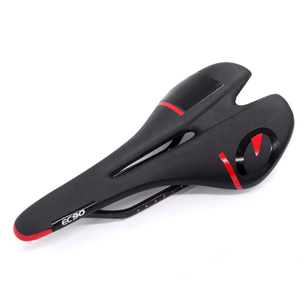 

New EC90 Road bike Seat Men Cycling Cushion Mountain Bike Carbon track Hollow Design MTB Saddle Bicycle Accessories