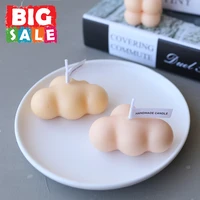 small aromatherapy candle cloud shape birthday candle romantic soy candle home decoration girl gift