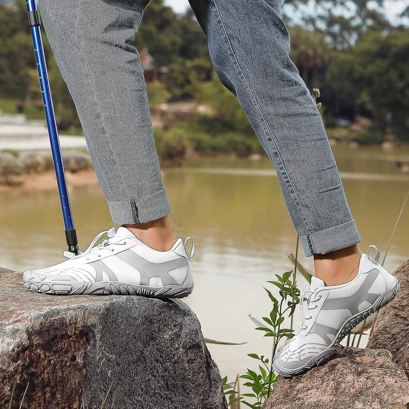 Мужские походные ботинки Нескользящие дышащие износостойкие уличные мужские