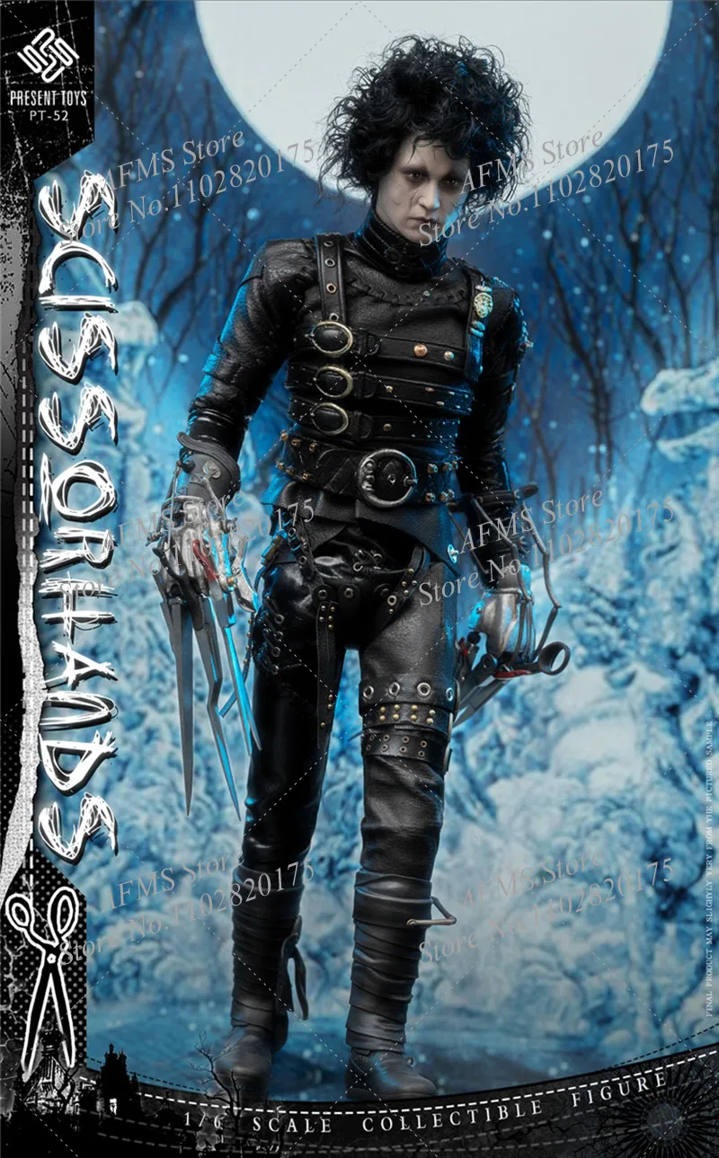 ПОДАРНЫЕ Игрушки PT-sp52 1/6 Мужчины Солдат Руки-ножницы Эдвард Джонни Деппа Куклы