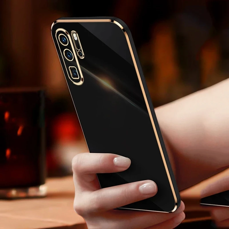 Luxury Plating Silicone Case For Huawei P30 Pro Lite P20 Honor 20 Pro Nova 5T 20Pro Honor20 P20Lite P30Lite Soft Full Back Cover