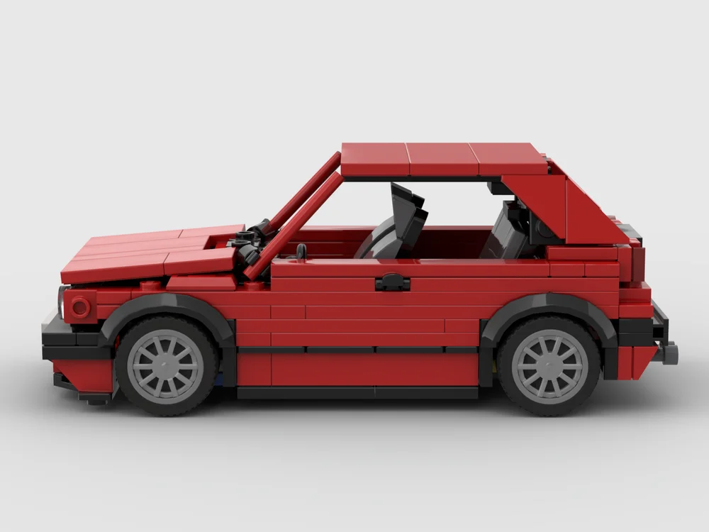 Фото Модель строительного блока City Speed Mk2 GTI 342, детали MOC, игрушка для мальчиков, взрослых, детей, рождественский подарок, креативный конструктор №4