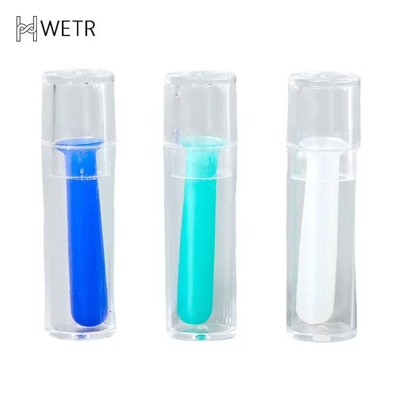 

1pcs Practical Soft Hollow Silica Gel Stick Small Suction Cups Stick For Contact Lenses Useful Travel Mini Lens Remove Clamps