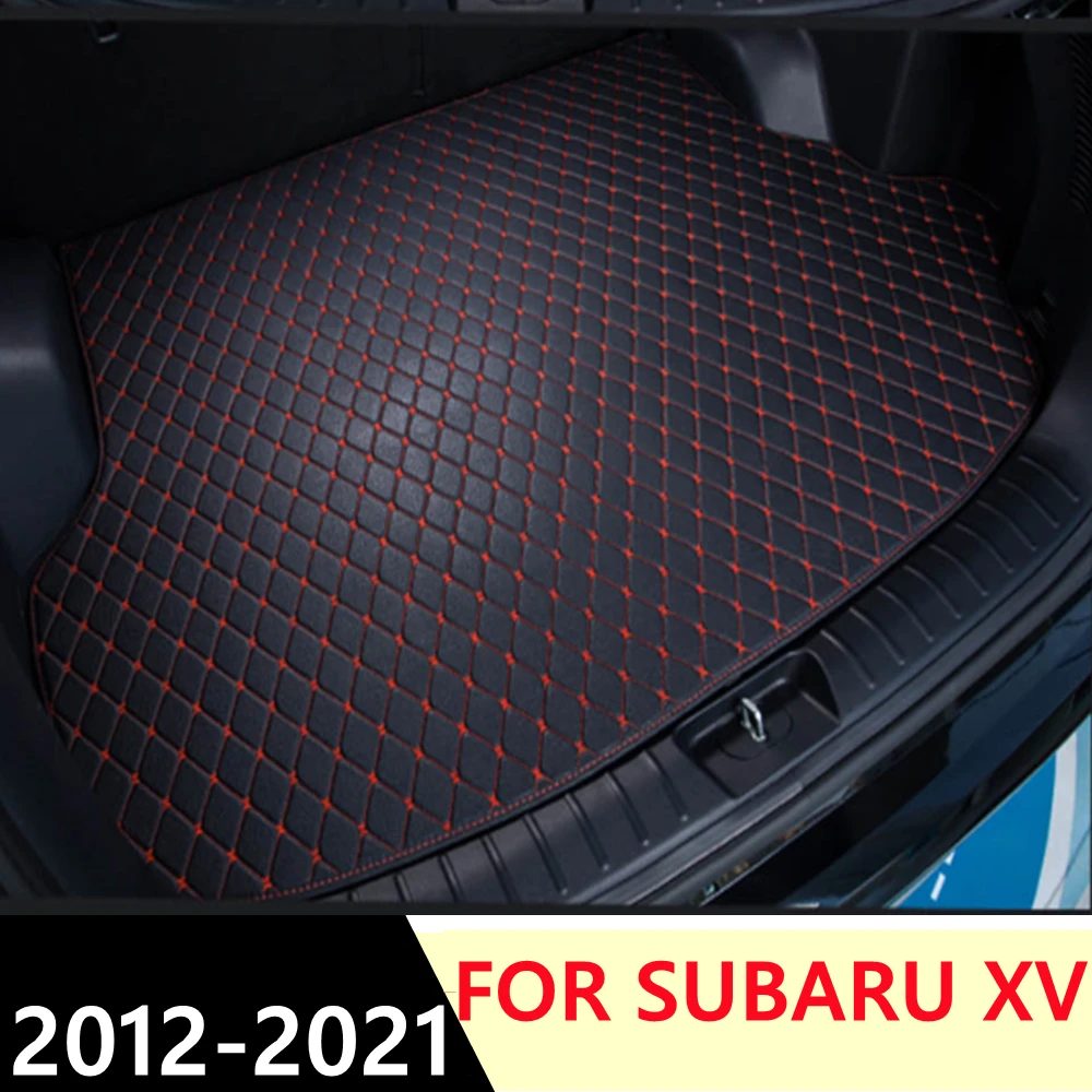 

Коврик для багажника автомобиля для SUBARU XV 2012-2021, для любой погоды, XPE, плоский, боковой, задний, грузовой, коврик, подкладка, автомобильные зад...