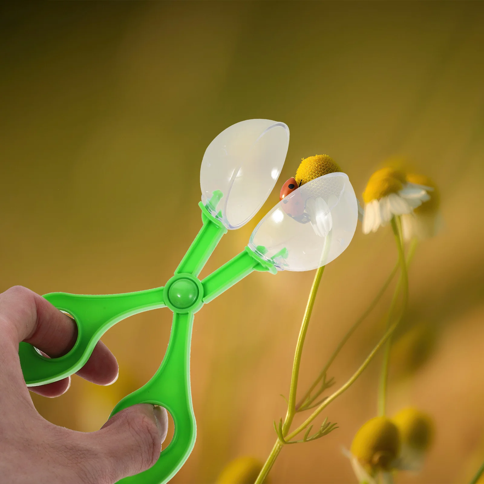 

6pcs Bug Catcher Tongs Toys Insects Catcher Backyard Outdoor Tool Skill Development Clamp for Children Toddler Kids