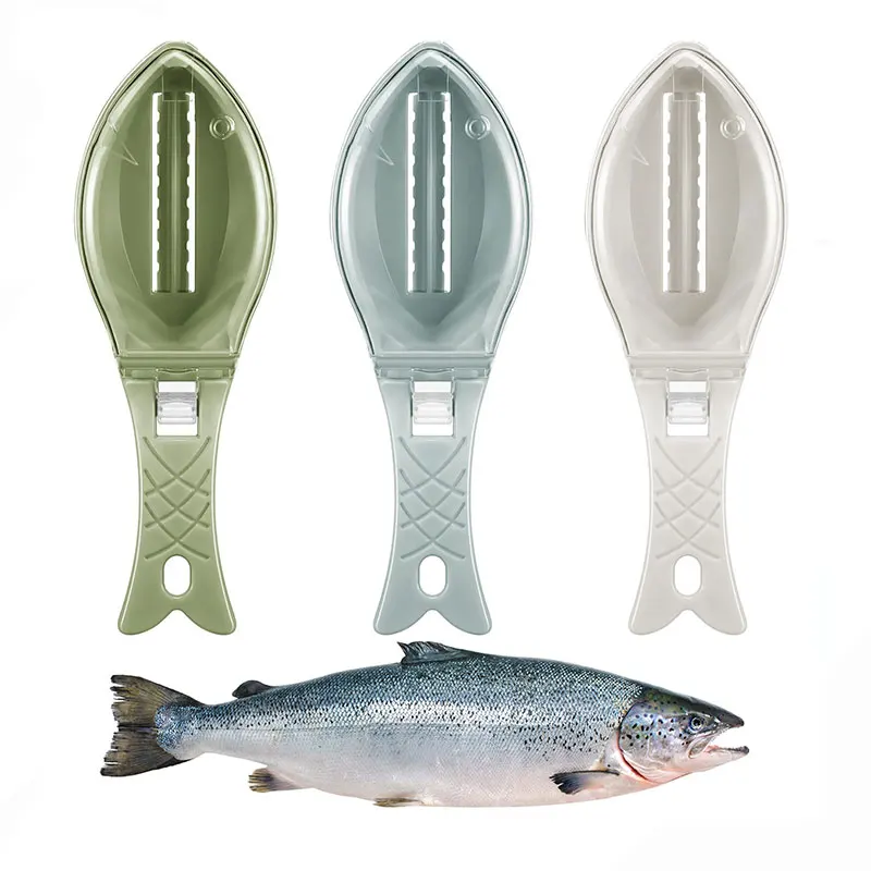 

1Pcs Kitchen Accessories Practical Fish Scale Remover Scraper Cleaner Kitchen Tools Peeler Scraping Fish Cleaning Tool