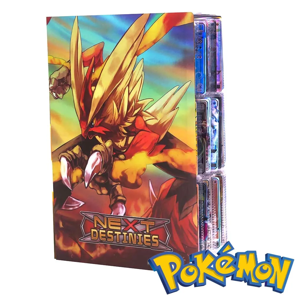 

Anime 9pocket Grande Large Loaded 432pcs Pokemon Cards Album Books Game Collection Cards Holder Hobby VMAX Binder List Kids Toys