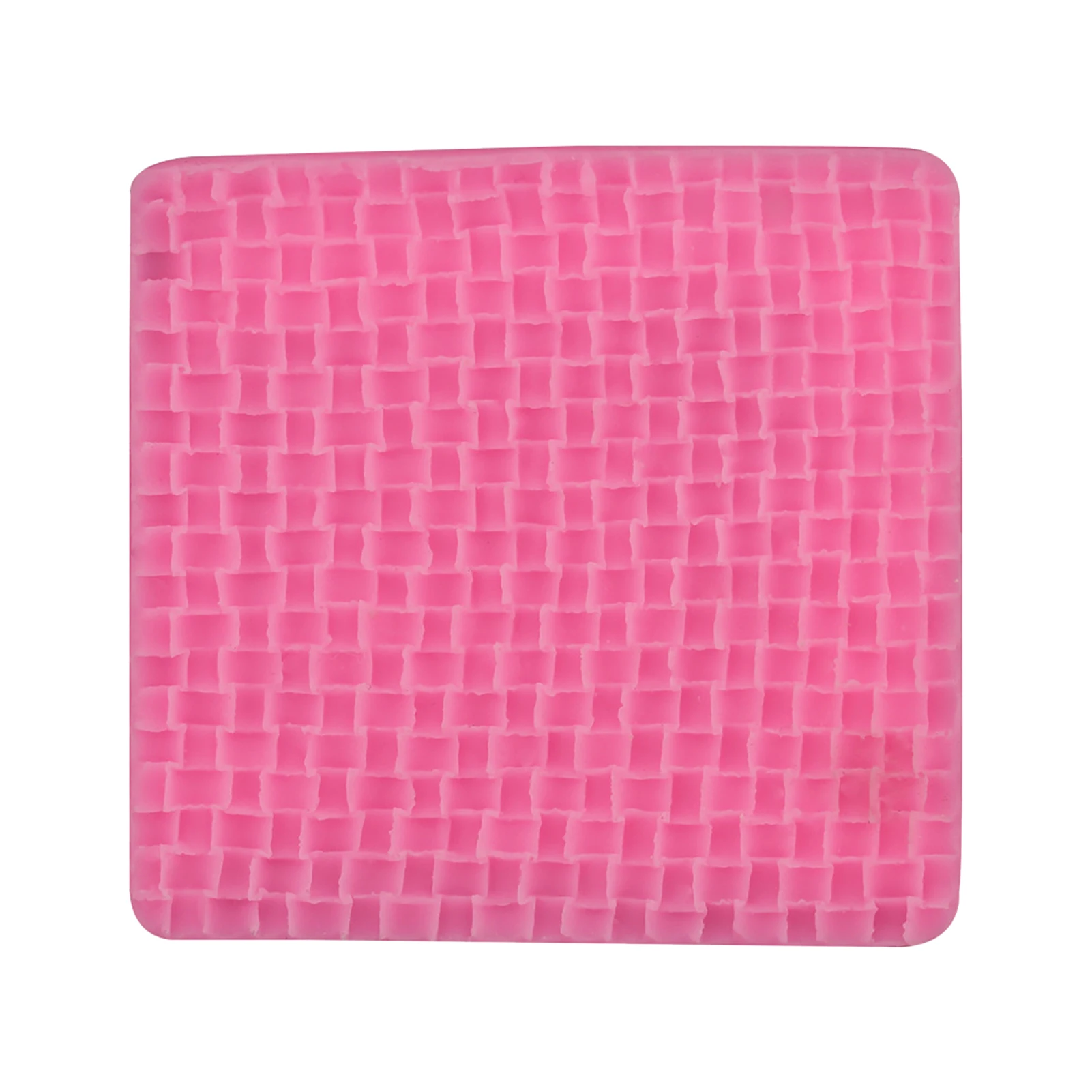 

Knitting Texture Cooking Easy Clean Kitchen Handmade Home DIY Fondant Mold Accessories Cake Decor Baking Tool Square Candy