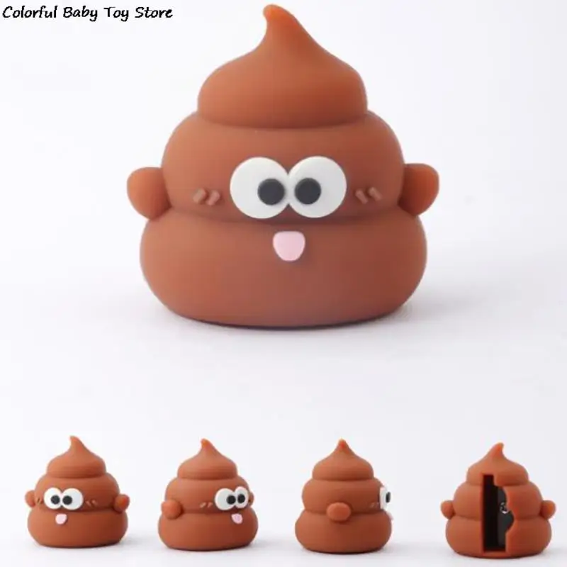 Sharpener Tricky Funny Poop Cake Pencil Planer Children's Pencil Accessories