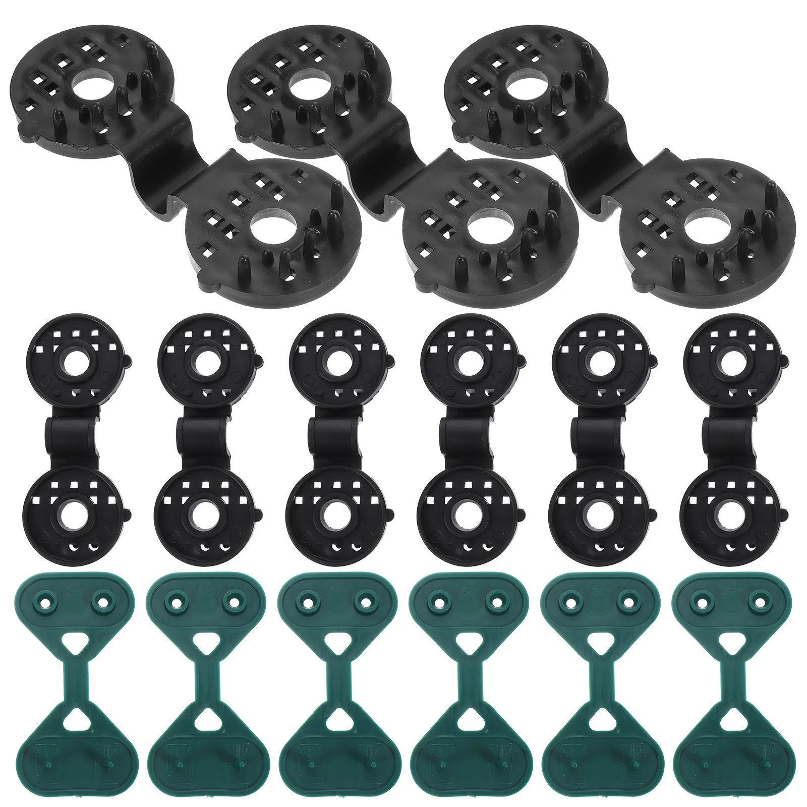 

20 Pcs Net Folder Garden Clips Netting Fixing Tools Sunshade Outdoor Teepee Greenhouse Cloth Securing