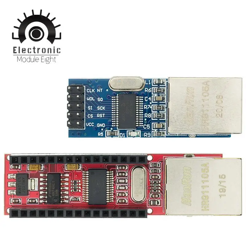 10 шт. Mini ENC28J60 Ethernet Shield/Ethernet Shield для Nano SPI интерфейса сетевой модуль локальной сети