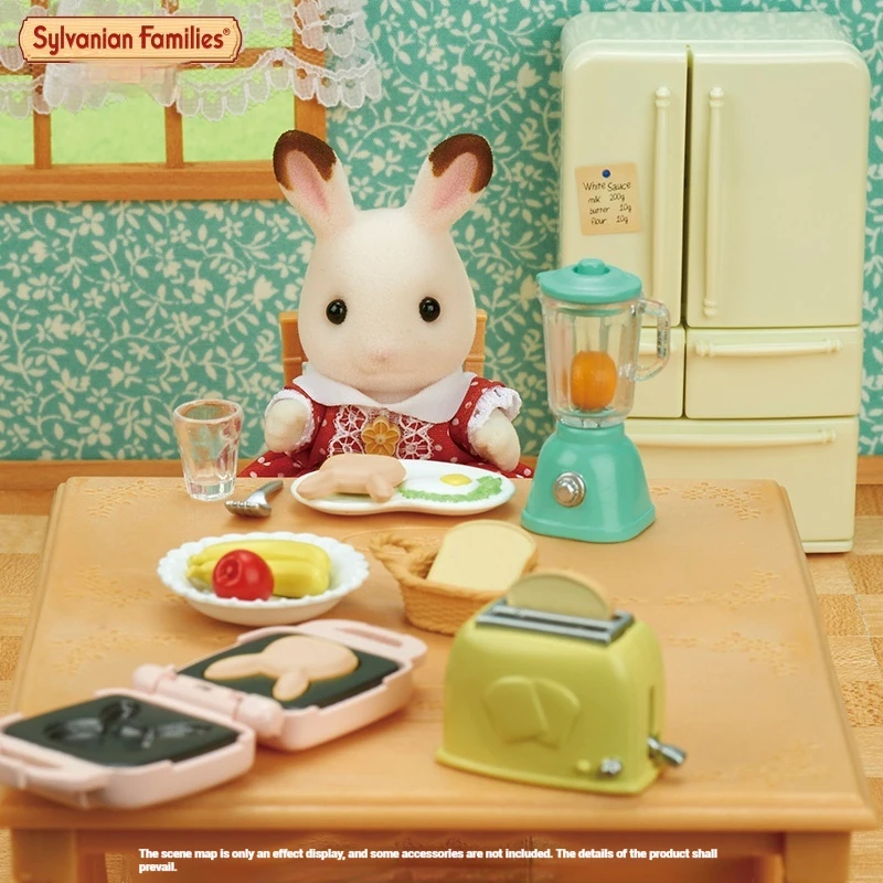 Authentic Sylvanian Families Anime Character Simulation Playhouse Toy Room Decoration Christmas Gift
