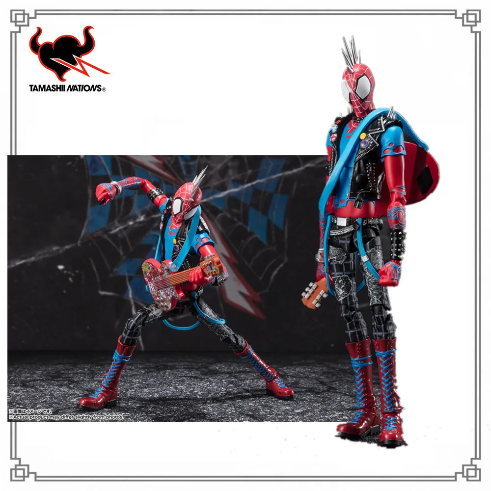 В наличии Marvel S.H. Фигуарт паук-панк (Человек-паук: Across the SPIDER-Verse) Аниме оригинальные