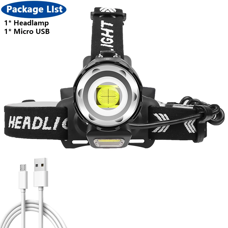 

Налобный фонарь Litwod XHP90.2 черный 4-режимный