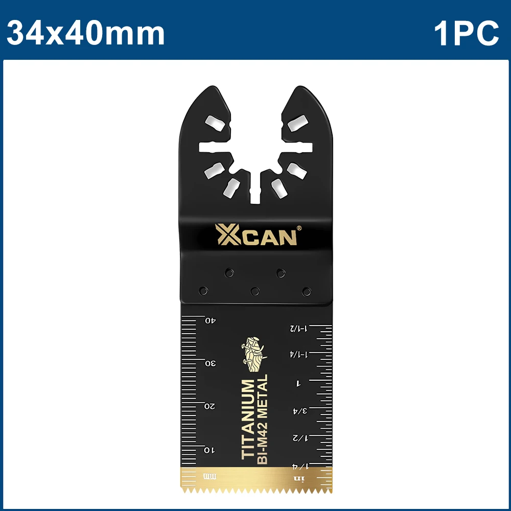 

XCAN Многофункциональный Набор Осциллирующих Пильных Полотен С Быстросъемным Титановым Покрытием Для Резки Металла, Дерева