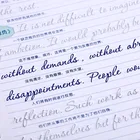 Круглая многоразовая 3d-ручка для письма на английском языке, с каллиграфией, стираемая ручка, для обучения английскому, для взрослых, для школы и офиса