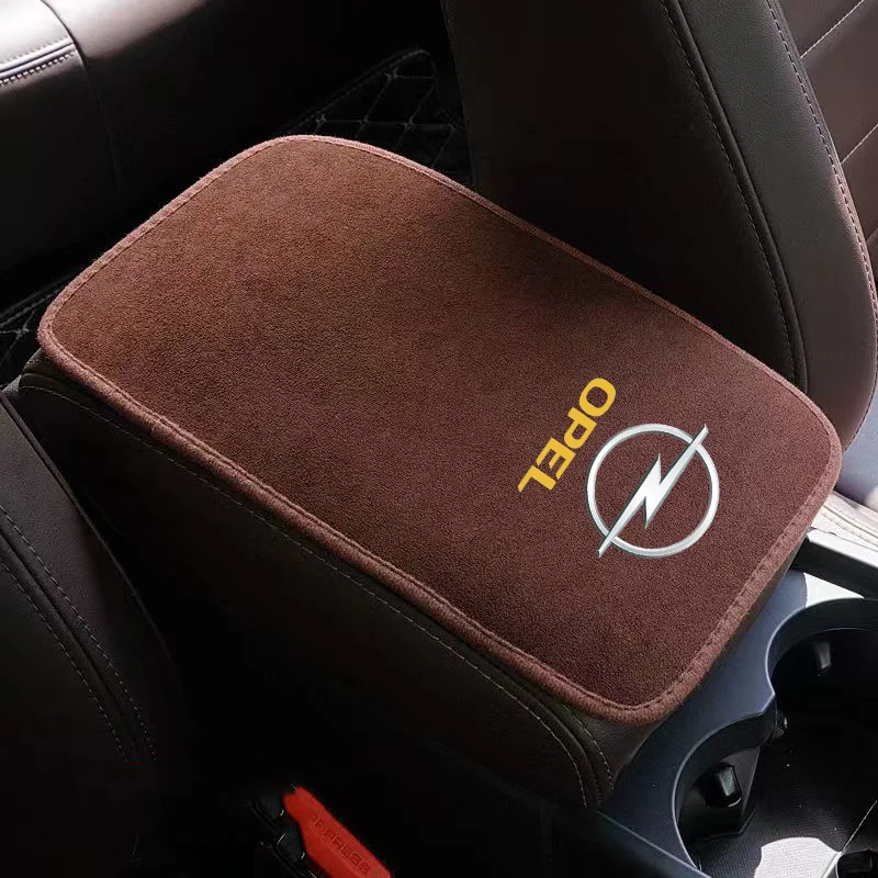

Suede Leather Armrest Mat Arm Rest Protection Cushion Auto Armrests For opel astra vectra b c zafira b k g h j corsa c d mokka