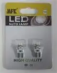 Код магазина:-90 внутренняя парковочная лампа T10 4 SMD led white 12 В двухпосылка няя цена |