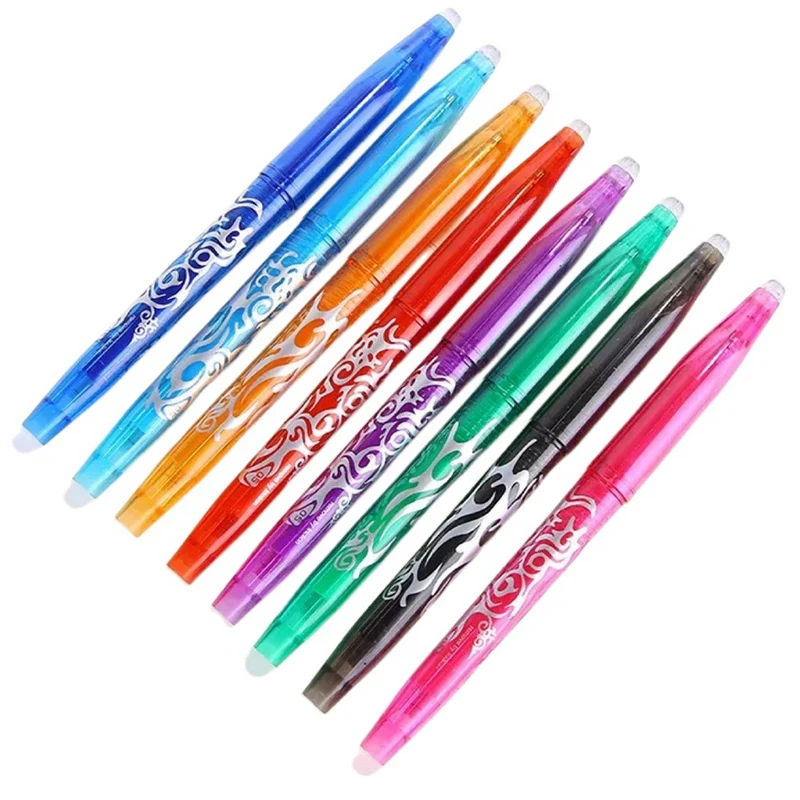 

Boxed 8-Color Erasable Gel Pen Temperature-Controlled Erasable Gel Pen Suitable For Children Students
