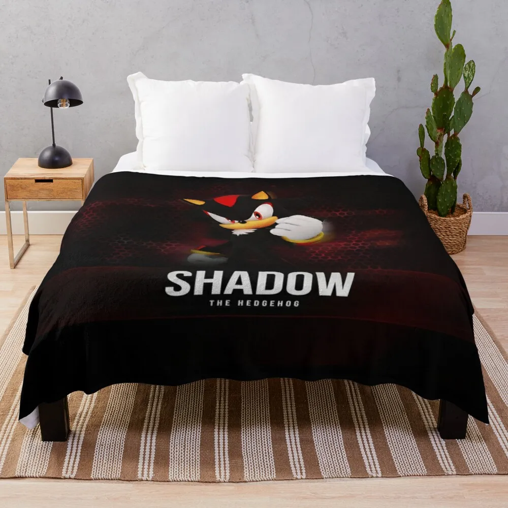 

Shadow The Hedgehog Fan Art & Merch Throw Blanket Blanket For Travel Light