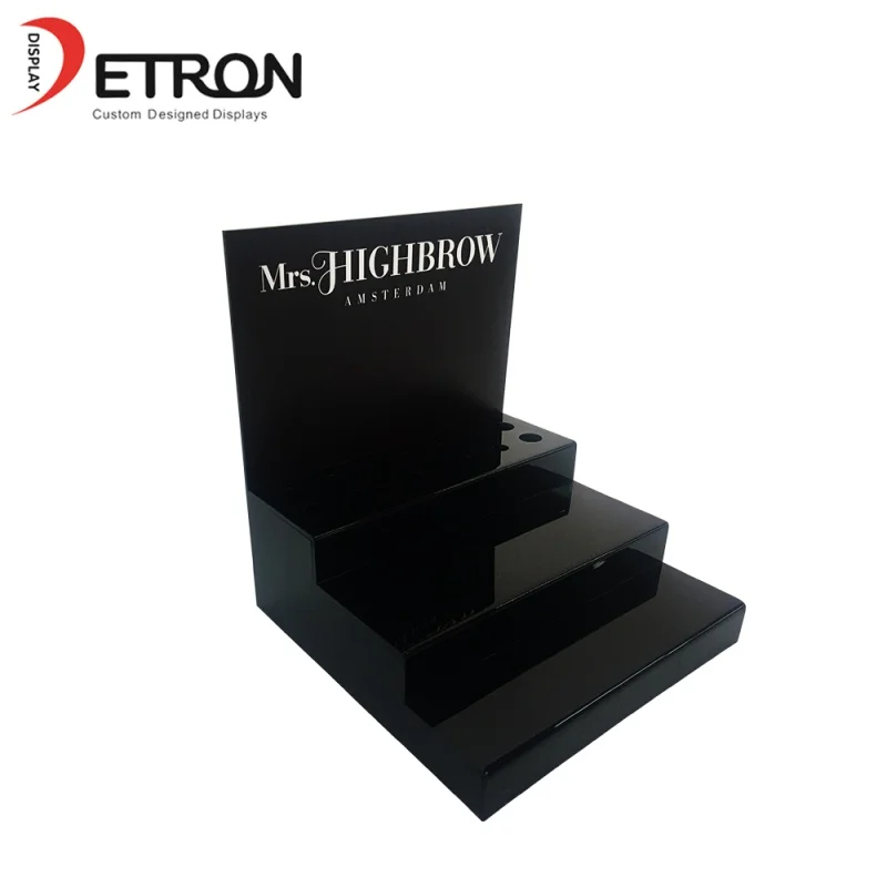 

Женский Акриловый Витринный стенд для макияжа, акриловая стойка для помады, витрина