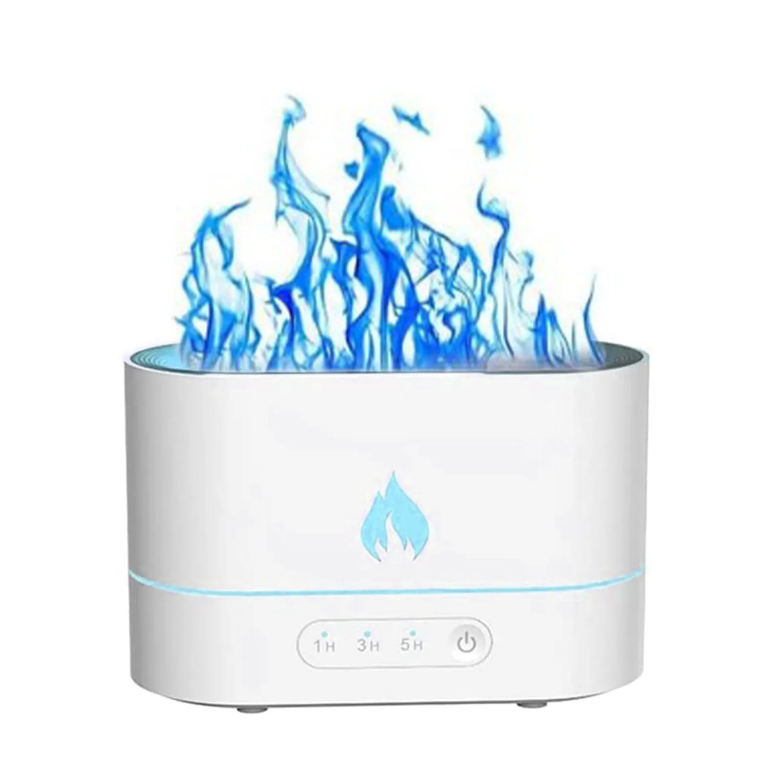 

Flame Essential Oil Diffusers Cool Mist Humidifiers For Bedroom Quiet Portable Aroma Diffuser With Waterless Auto Shut-Off And