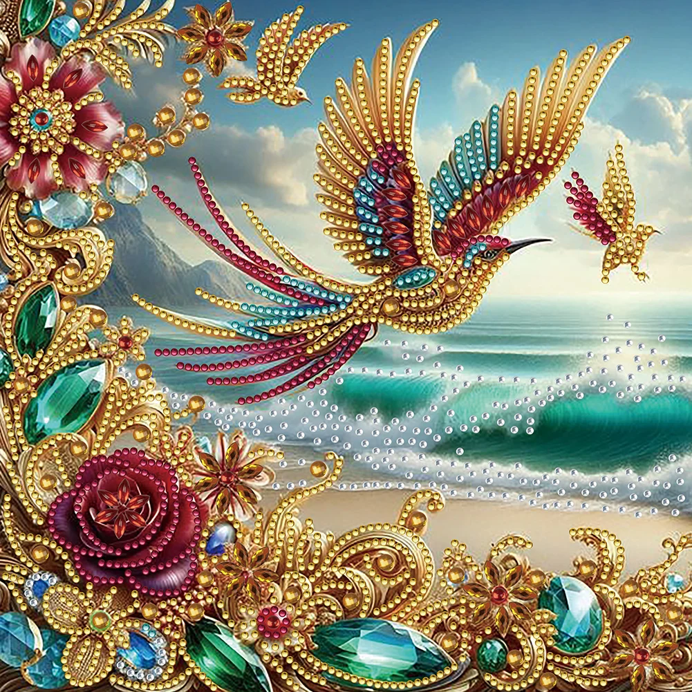 5D DIY Частичная дрель специальной формы Алмазная картина Цветы Животные