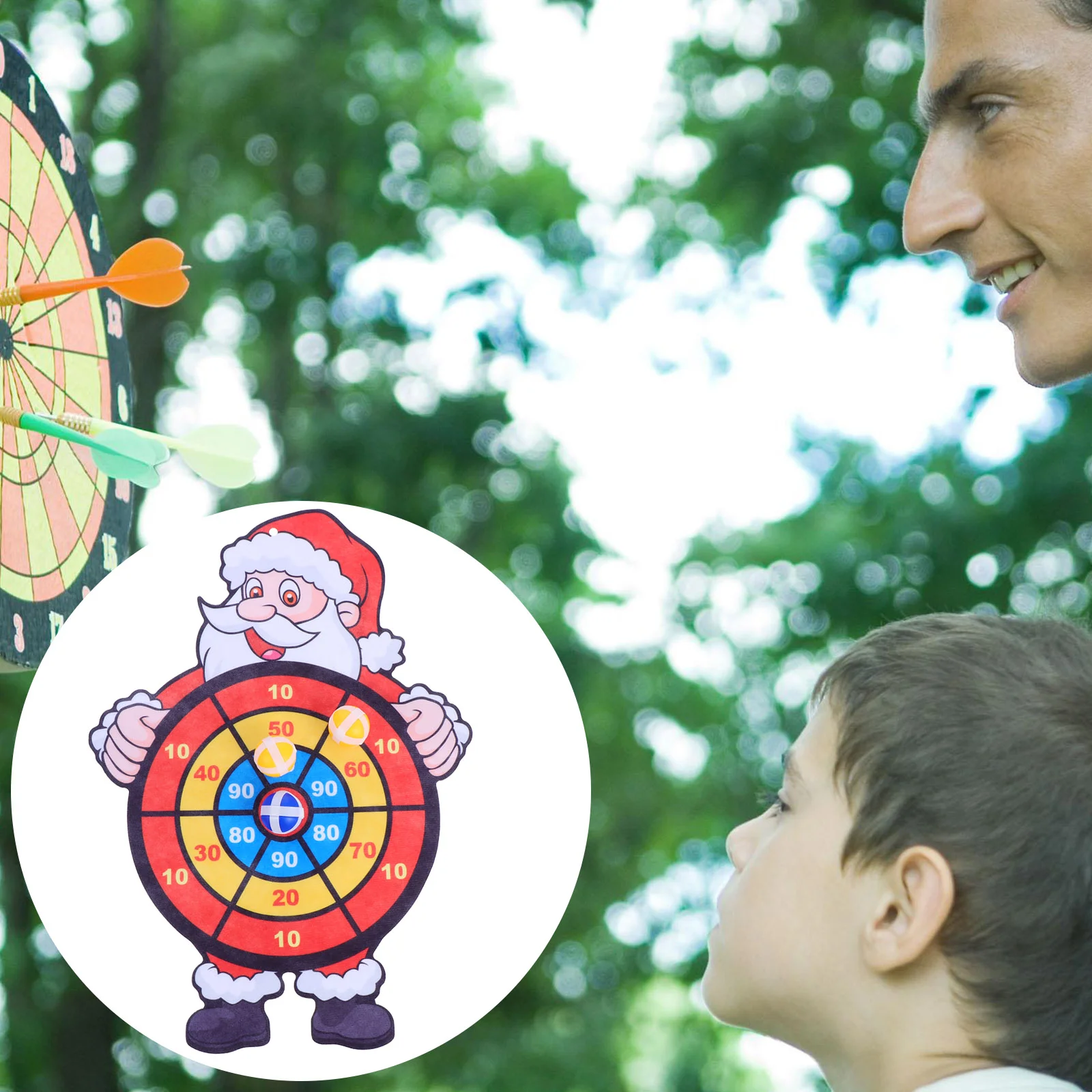 

Dart Game Boardkids Tossdartschristmas Catch Catchermagnetic Soft Throw Throwing Toddler Set Children Gift