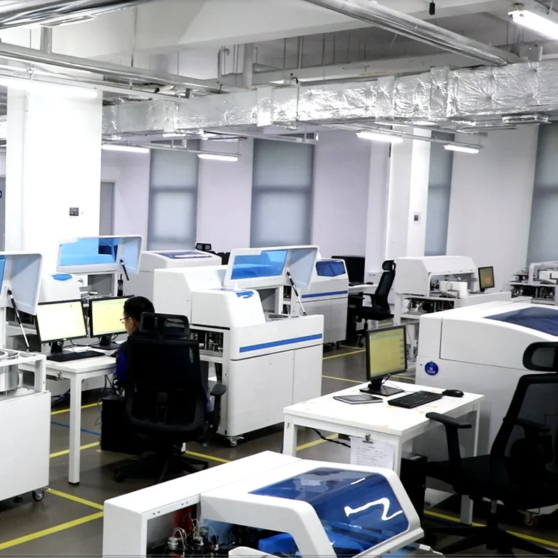 Автоматическая химилюминесцентная иммуноферментная система 120 т/ч анализатор