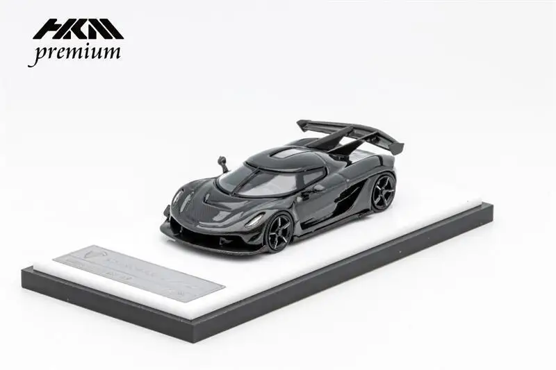 

HKM 1:64 Jesko Attack Full Carbon Black DieCast Model Car Collection Limited Edition Hobby Toy Car