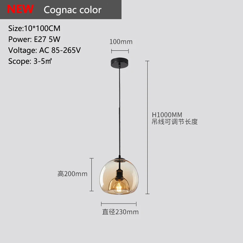 

Подвесной светильник yellowking серый стеклянный