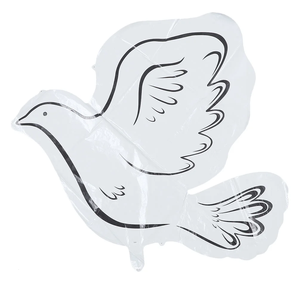 Наружный декор воздушные шары голубь свадьба украшения трехмерный мемориальный