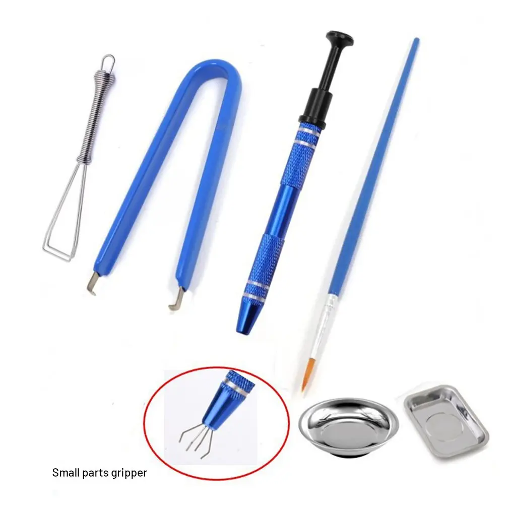 

4PCS/SET Keyboard Lube Switch Puller Kits Lube Station Keycap Puller Remover Mechanical Keyboard Key Switch Tweezer Tool