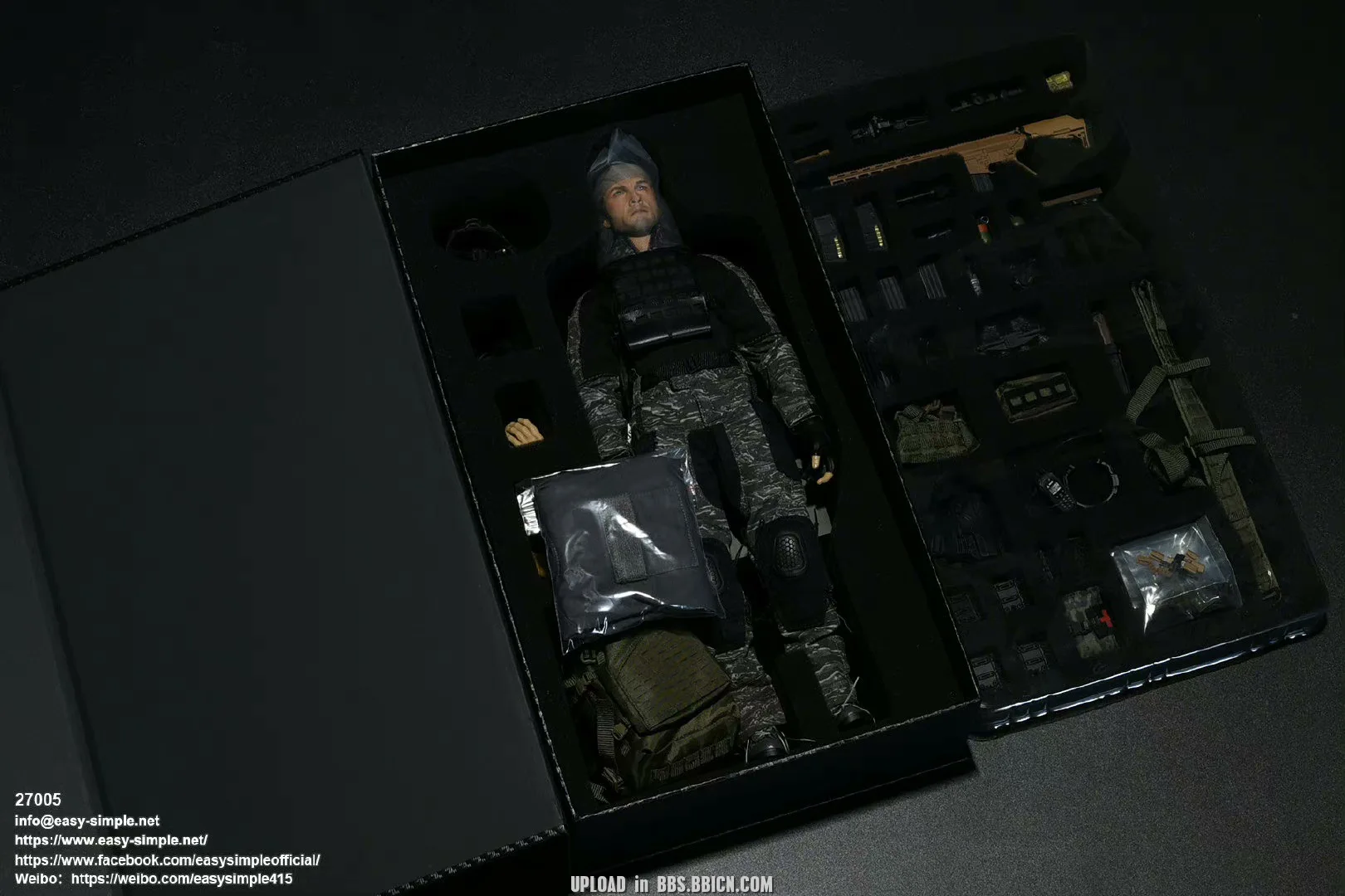 Cbi X Easy&ampSimple Es 27005 1/6 Мужской солдат Task Force 58 Po1 Brad Soldier Военная операционная модель 12