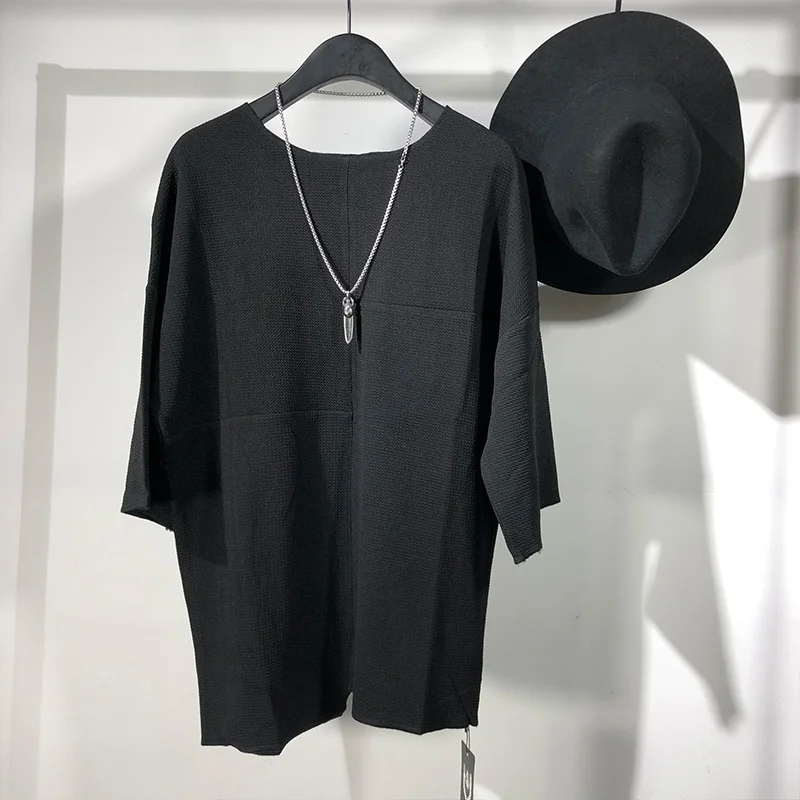 seak Owen High Street Style 's Clothing ops ees Summer Men ees Black T Shirt
