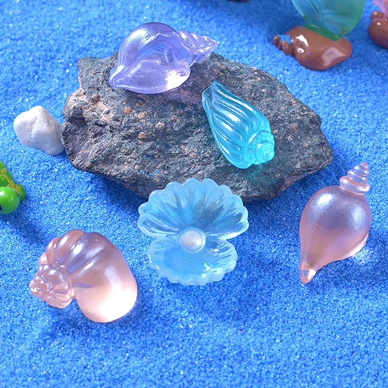 Мини-ракушки ConchTrees миниатюрное ландшафтное украшение полимерные поделки