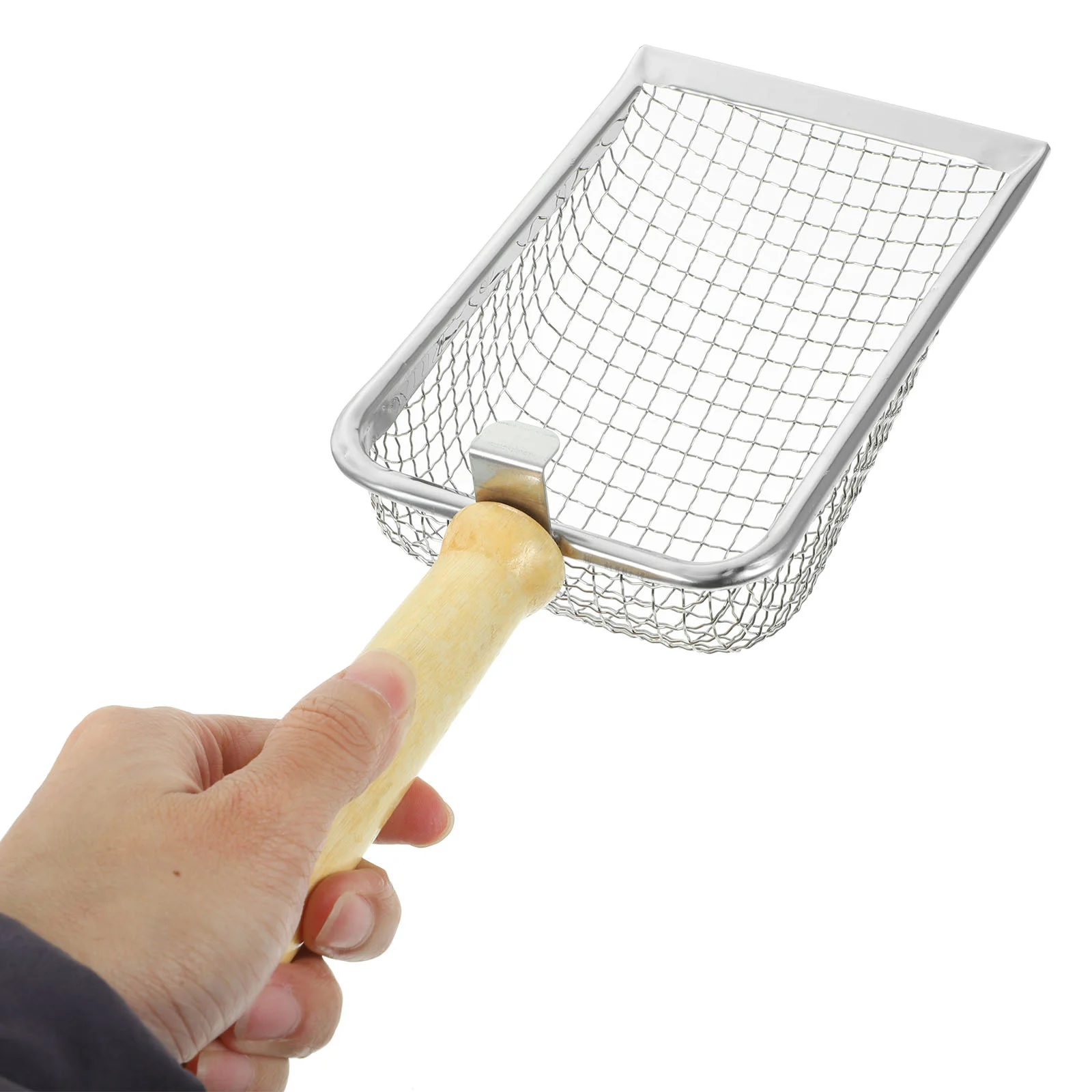 Совок для кошачьего туалета из нержавеющей стали и просеивающий совок песка