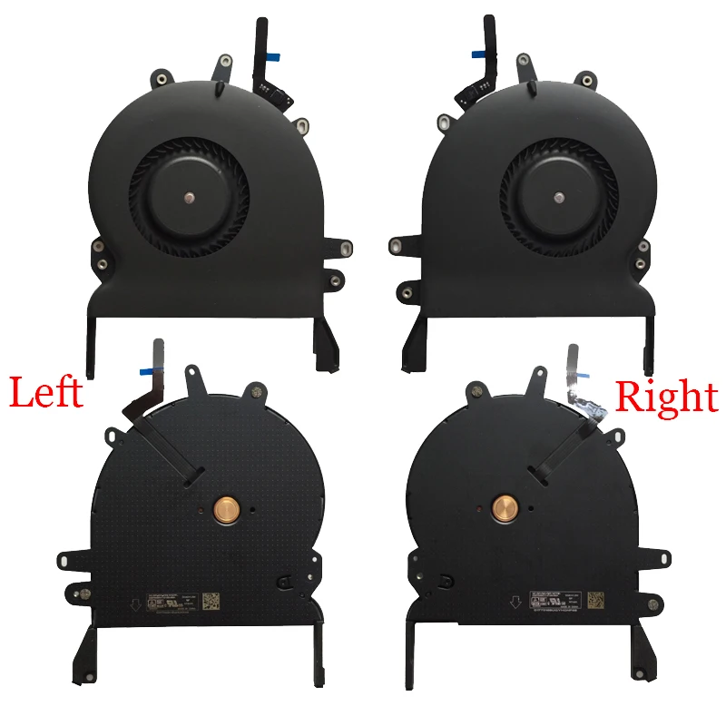 

New Laptop CPU Cooler Cooling For Apple Macbook Pro Retina 15" A1707 Left Right Fan Set Replacement 2016