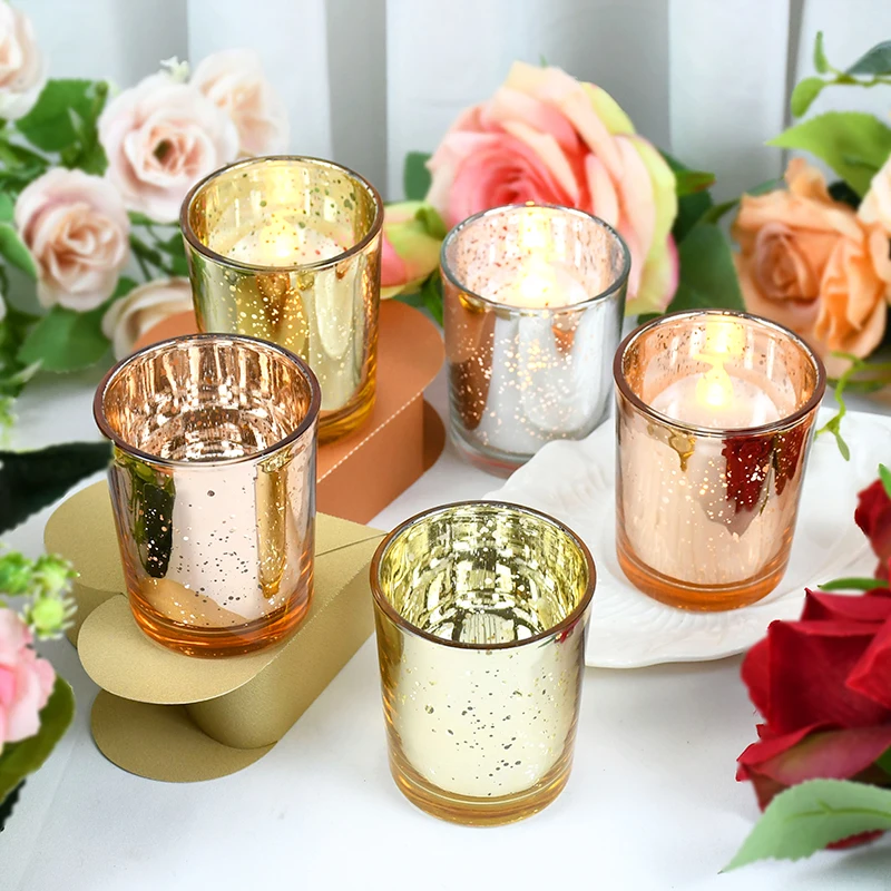 

Modern Simple Glass Candle Holders Romantic Candleligh Tealightt Romantic Wedding Valentines Day Decoration For Home Party Bar