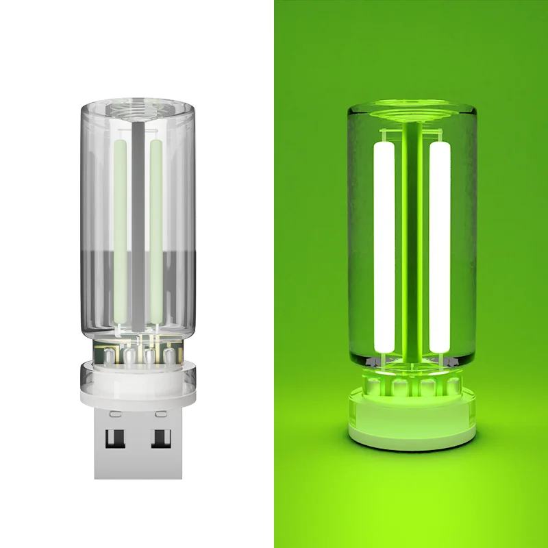

USB-лампы Для Автомобиля С Сенсорным Диммером, Светодиодные Лампы-филаменты, Портативное Декоративное Ночное Освещение