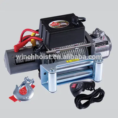 10000 lbs of high-grade Jeep car 12V and 24V electric winch with CE