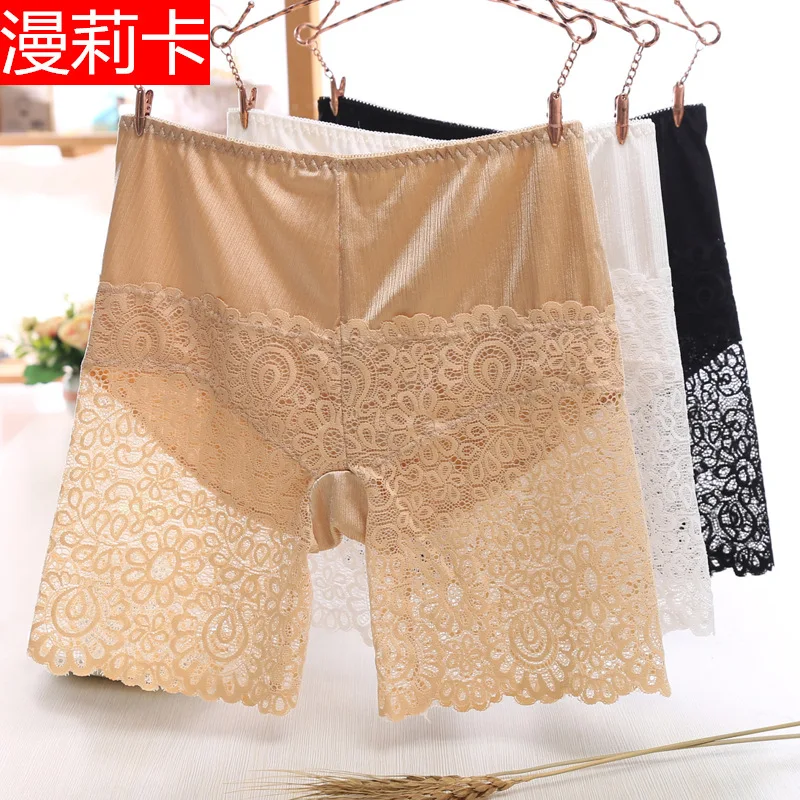 

2022Lace Women's Anti-Exposure Safety Shorts Brushed Safety Shorts Factory Direct 351