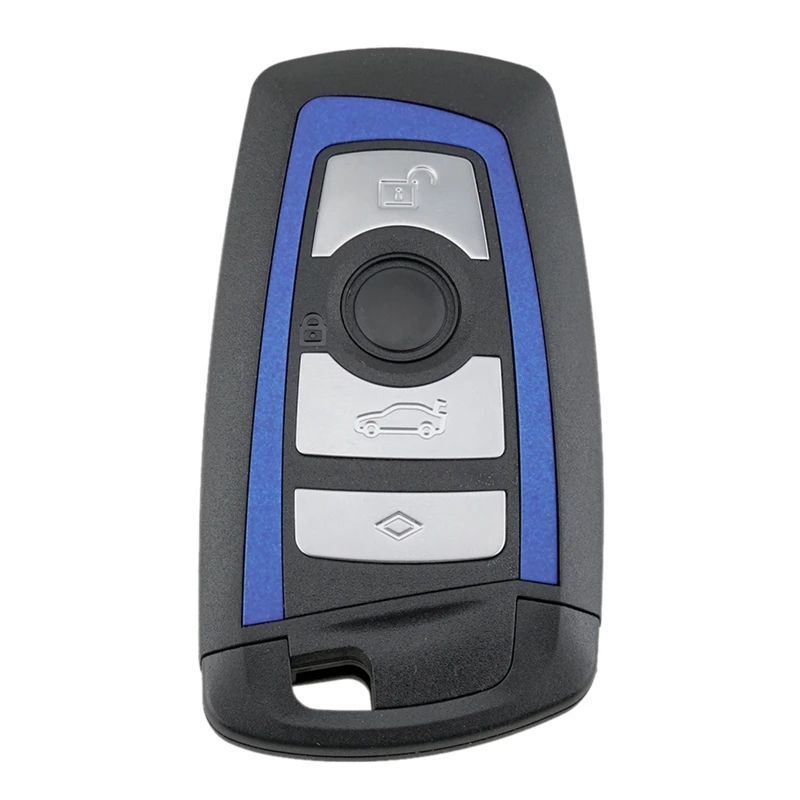 

Смарт-ключ дистанционного управления 4 кнопки для BMW F шасси FEM / BDC CAS4 CAS4 + синий