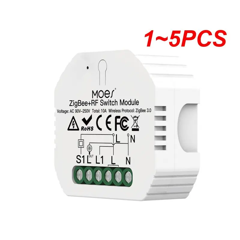 

1~5PCS Smart WiFi Light LED Dimmer Switch Smart Life/Tuya APP Remote Control 1/2 Way Switch,Works with Alexa Echo Home