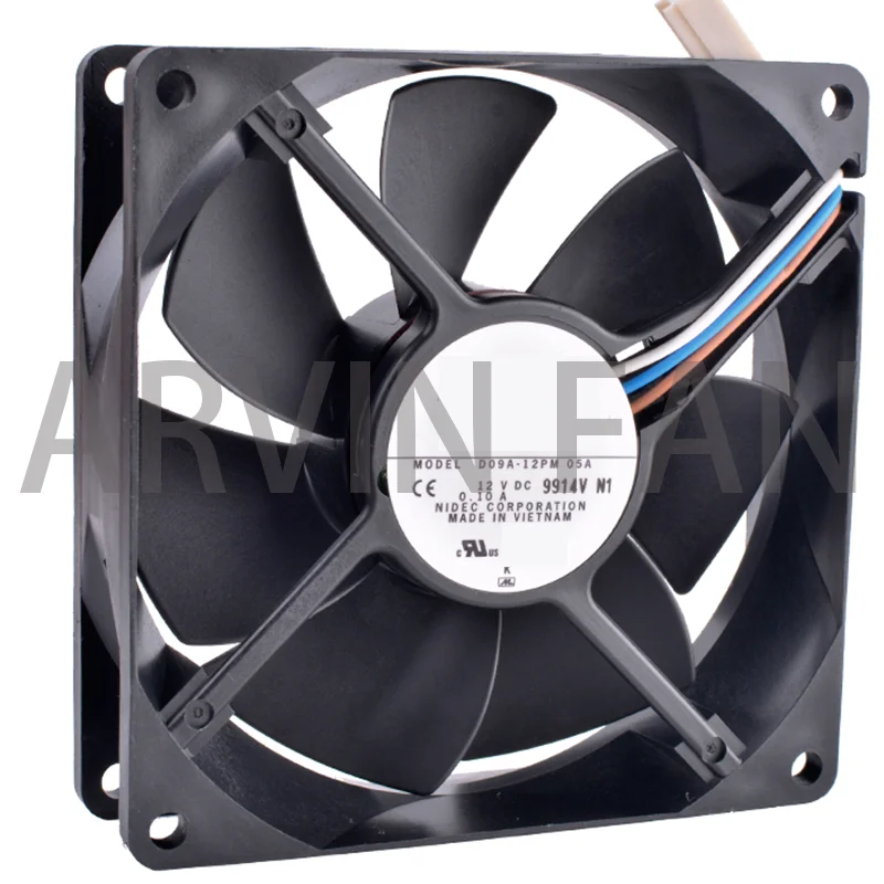 Революция в системах охлаждения 05A 9 см 9025 9225 90 мм Fan92x92x25mm 12V 0.10A Вентилятор охлаждения ЦП с двумя шарикоподшипниками