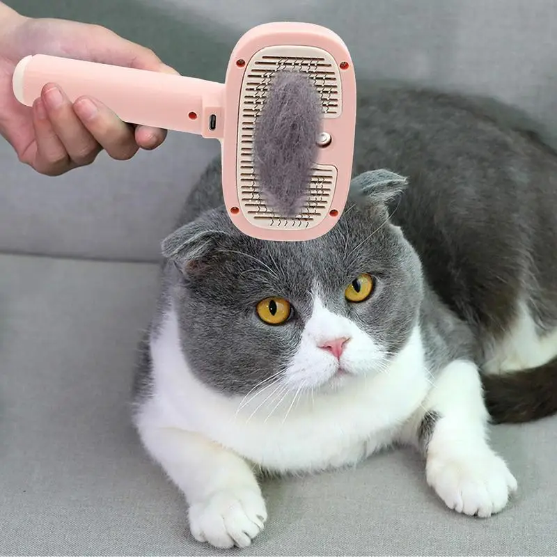 Расческа для ухода за кошками отпариватель паровая массажная расческа домашних