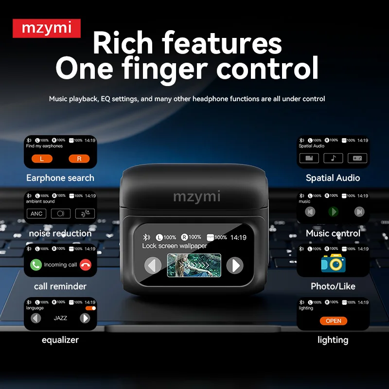 Беспроводные наушники XIAOMI E20 Pro ANC Bluetooth Сенсорный экран ENC