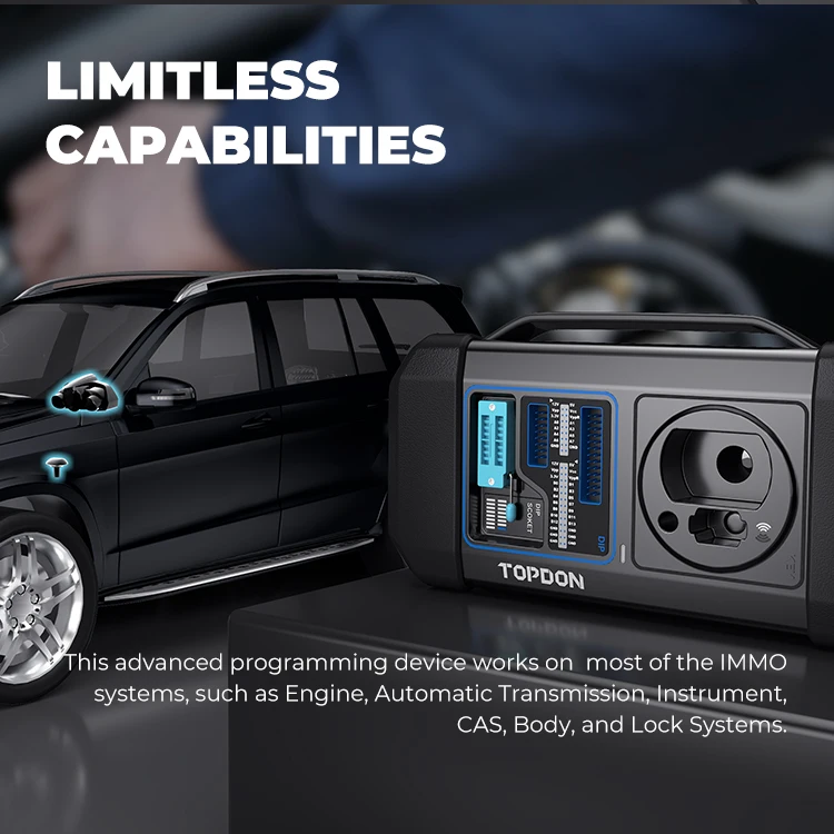 TOPDON T-Ninja Box автомобильный 2022 автоматический программатор с чипом ключей для